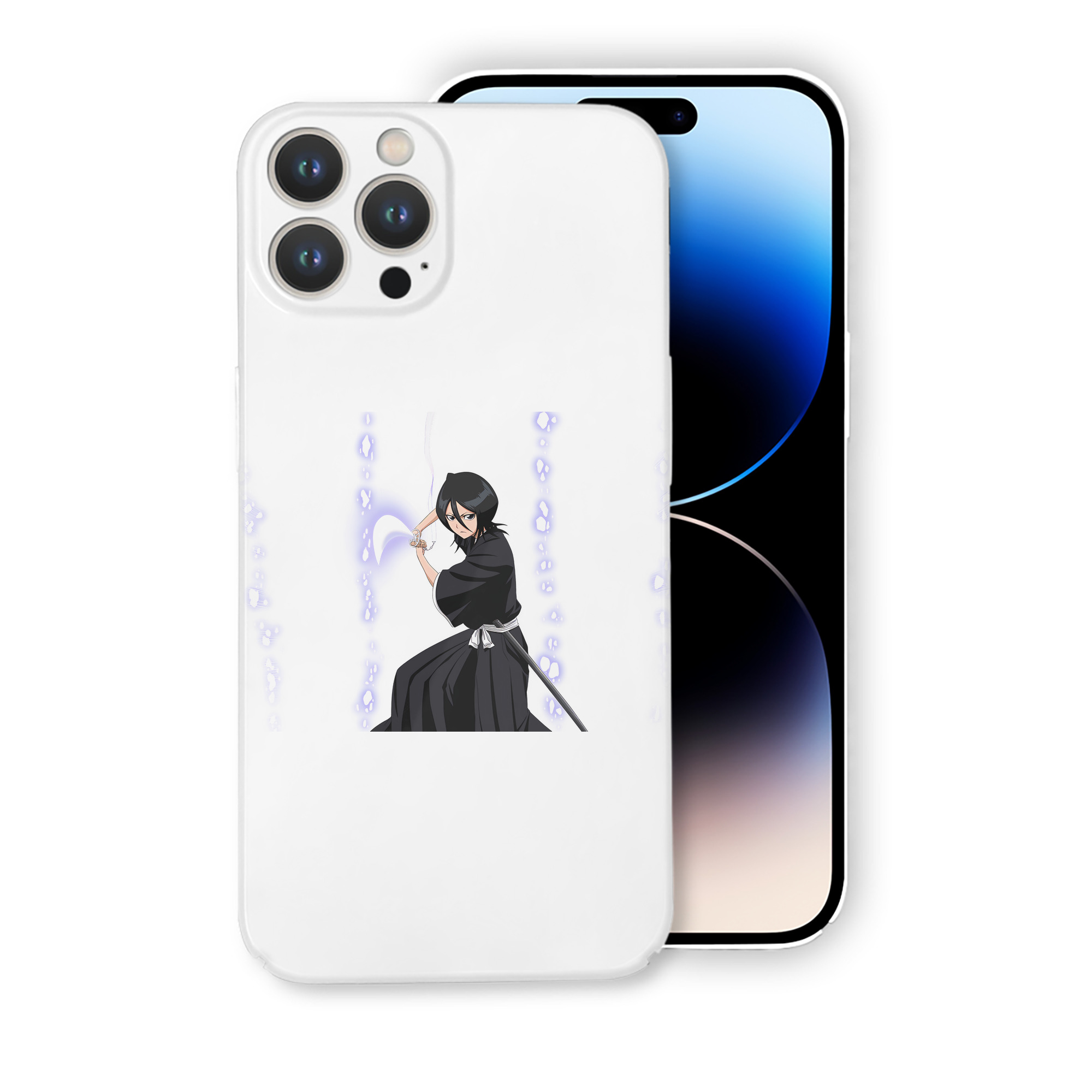 （画像用） ブリーチ 朽木ルキア BLEACH Kuchiki Rukia 【iPhone 14シリーズ対応】ハードケース